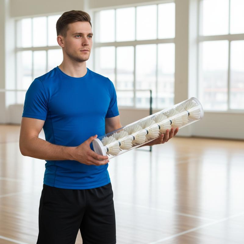 Badminton Background - Soporte transparente para pelotas de bádminton,