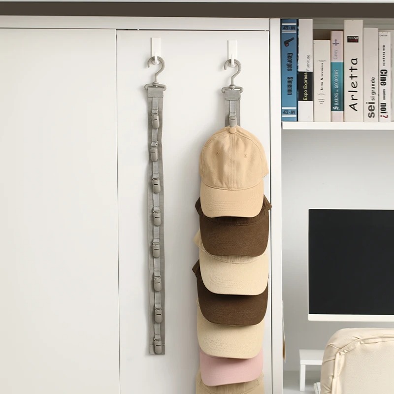 String Tension Clip - Organizador de Sombreros para Armario, con