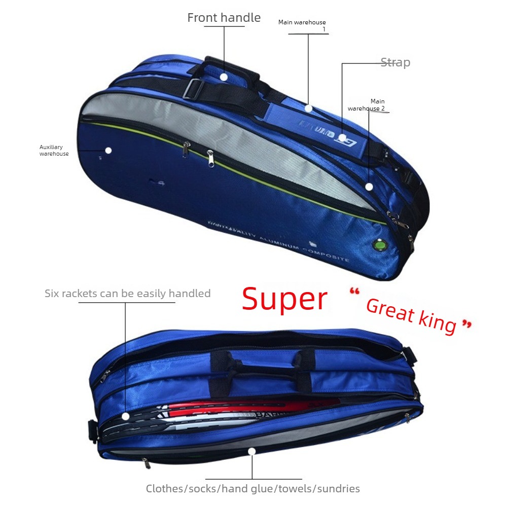 Mochila de bádminton, paquete  - Badminton Outdoor reseña y precio