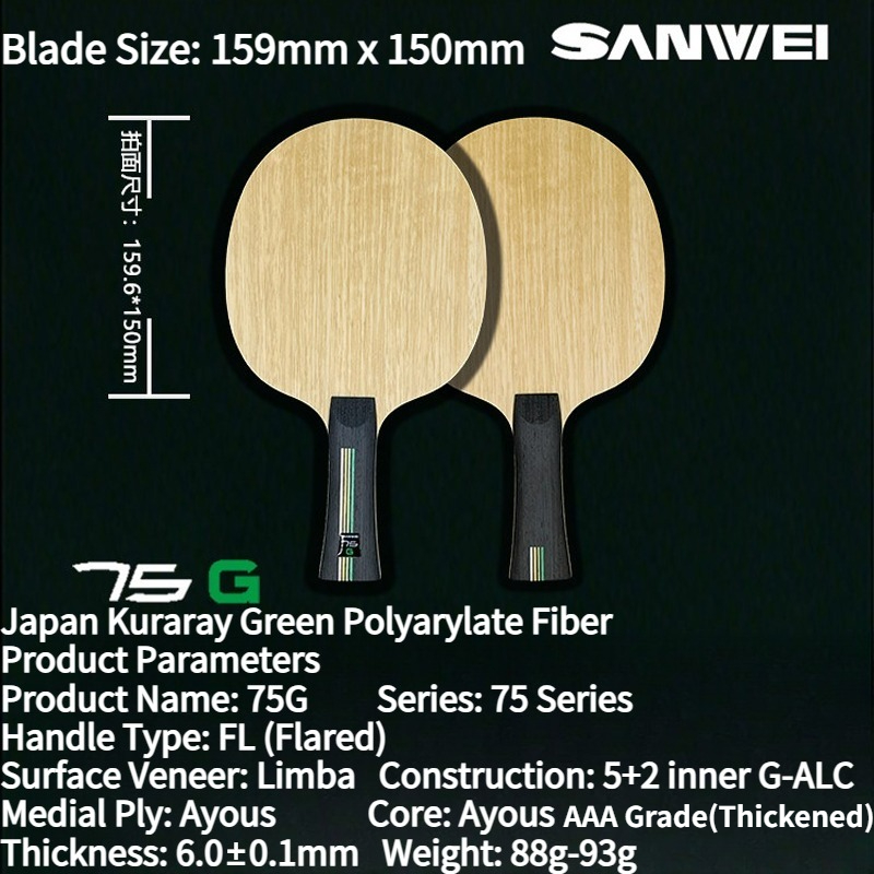 NUEVA Pala de Tenis de Mesa SA - Badminton Background reseña y precio