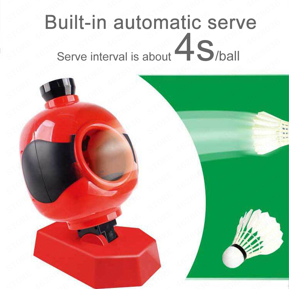 Máquina automática de servicio - Badminton Background reseña y precio